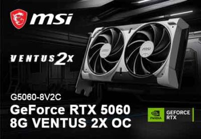 MSI GeForce RTX 5060 8G VENTUS 2X OC